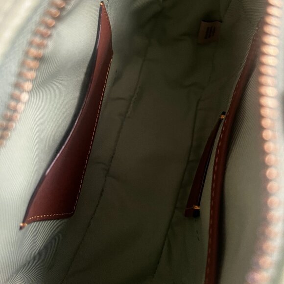 Coach Mint Green Crossbody Camera Bag - Picture 2 of 3